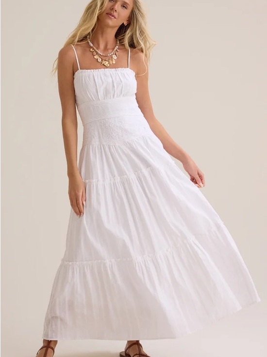 Altar'd State Dresses & Skirts - NWT Odette Maxi Dress in White Altar'd State